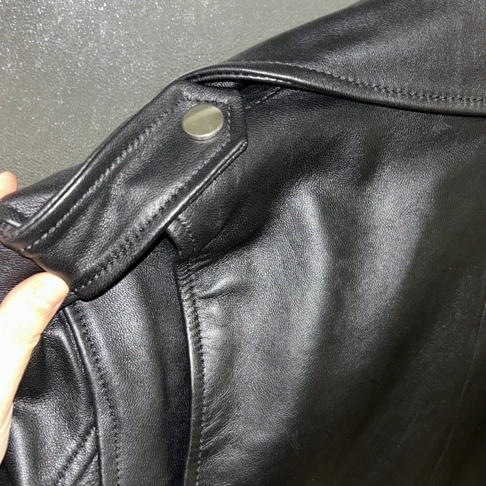Walter Baker lamb Leather Jacket - Picture 13 of 13